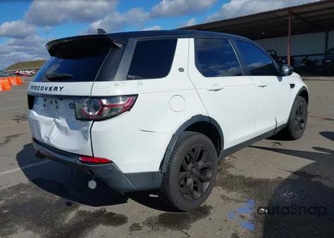 2016 Land Rover Discovery Sport Hse Lux from USA, damaged, VIN SALCT2BG6GH546218